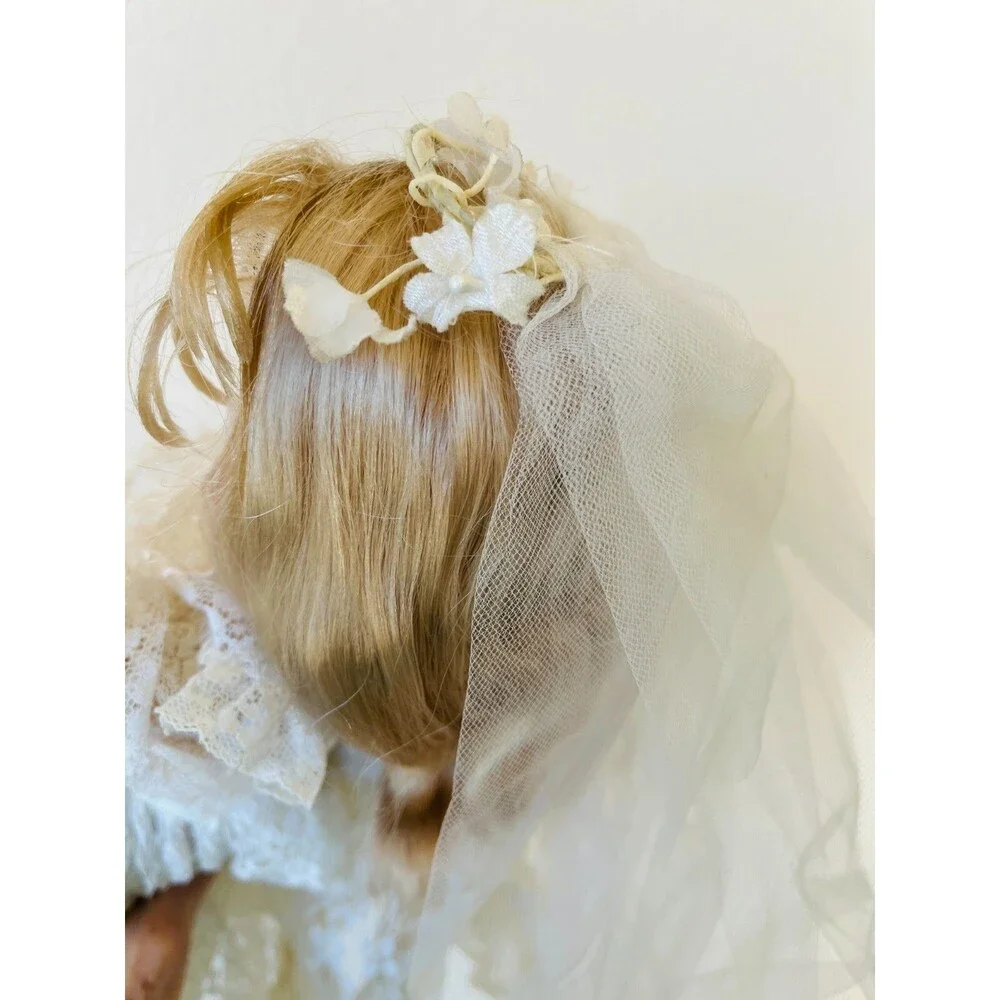 Unmarked bride doll